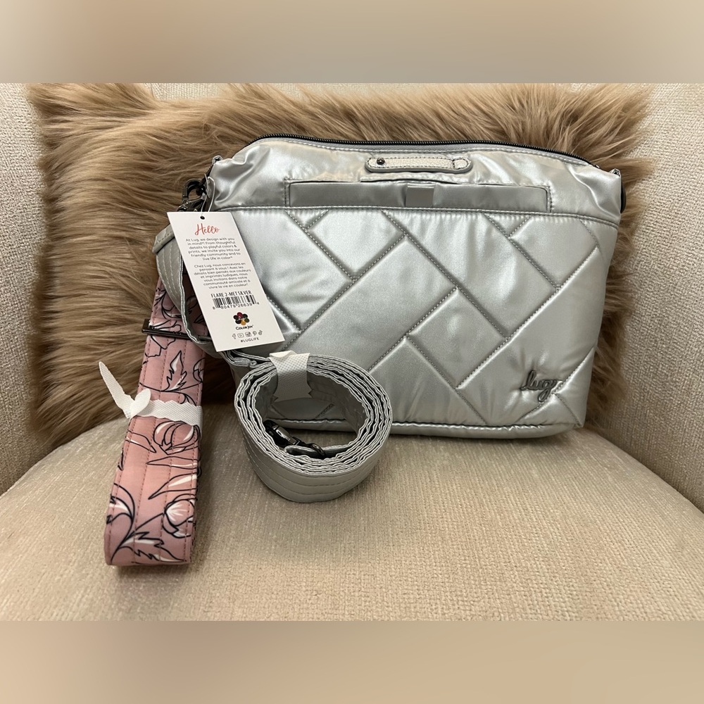 Lug Flare 2 Metallic Silver NWT
